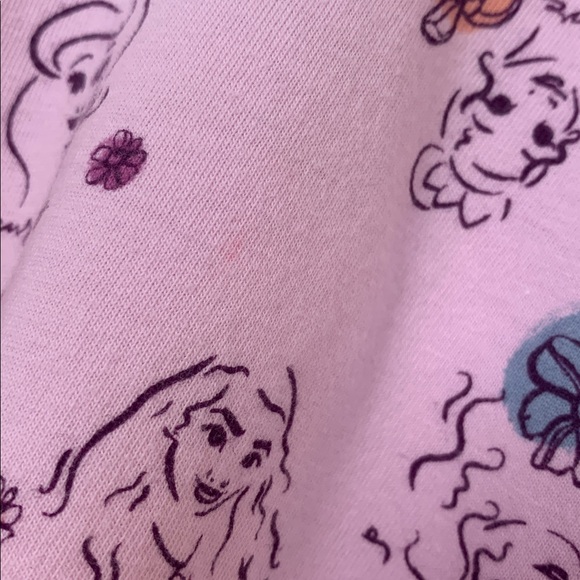 Disney Princess Lavender Dress 4 Princesses Long Sleeves - Picture 10 of 10